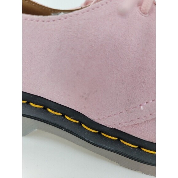 Dr Martens Iced Chald Oxford Suede Clear Bottoms - Picture 2 of 10